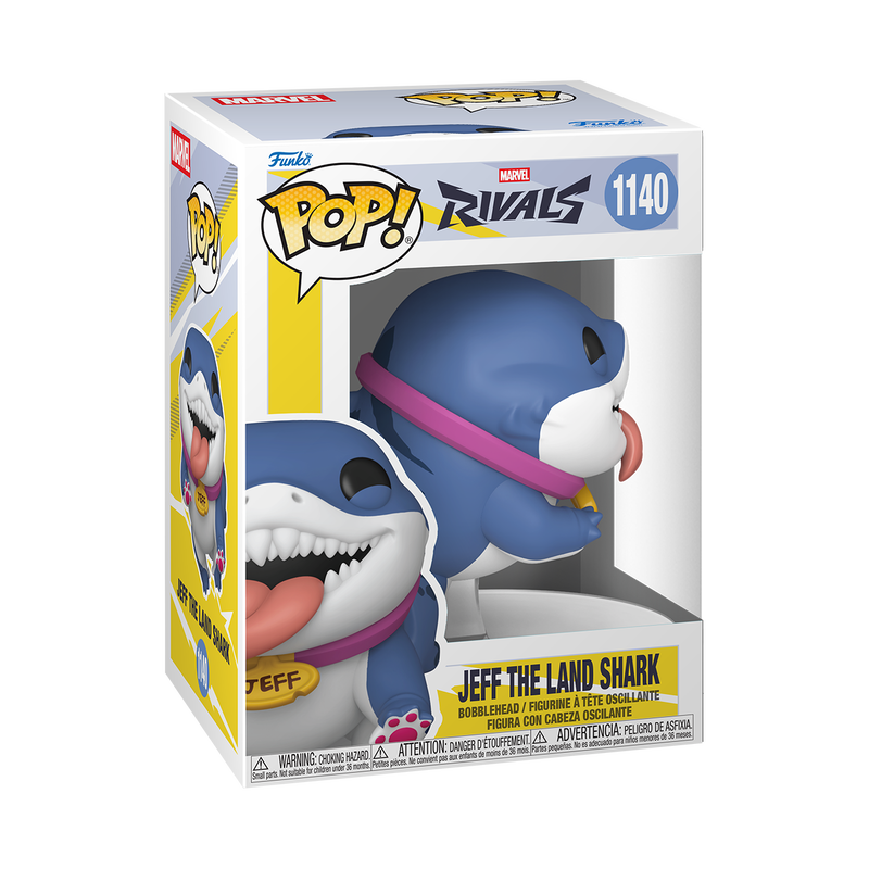 Marvel Rivals - Figurine Pop! Jeff the Land Shark N°1140