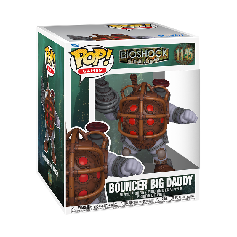 BioShock - Figurine Pop! Super Big Daddy (Protecteur) N°1145