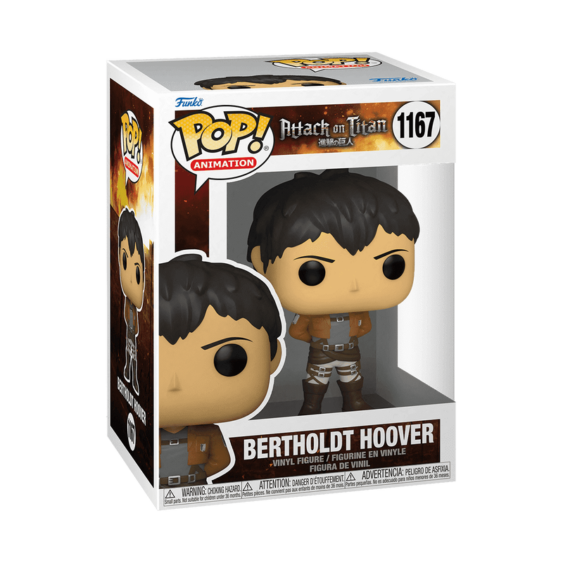 L'Attaque des Titans - Figurine Pop! Bertholdt N°1167