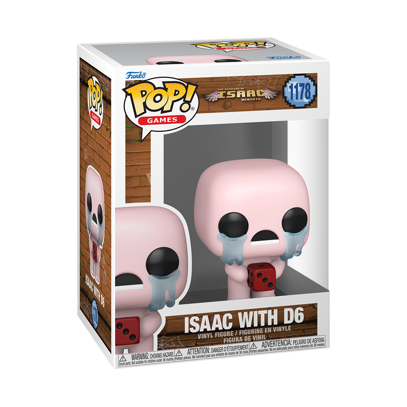 The Binding of Isaac - Figurine Pop! Isaac avec D6 N°1178