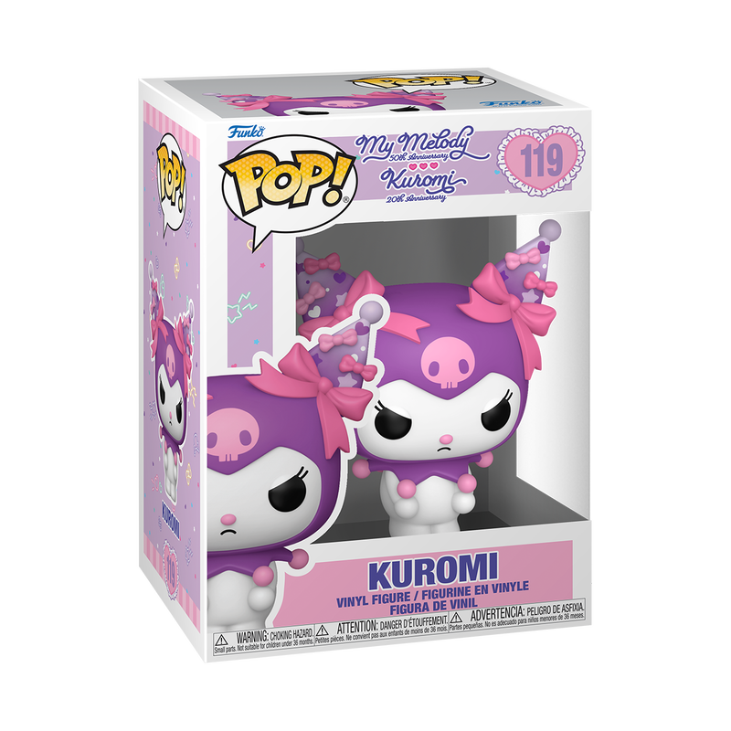 Sanrio - Figurine Pop! Kuromi Grognon N°119