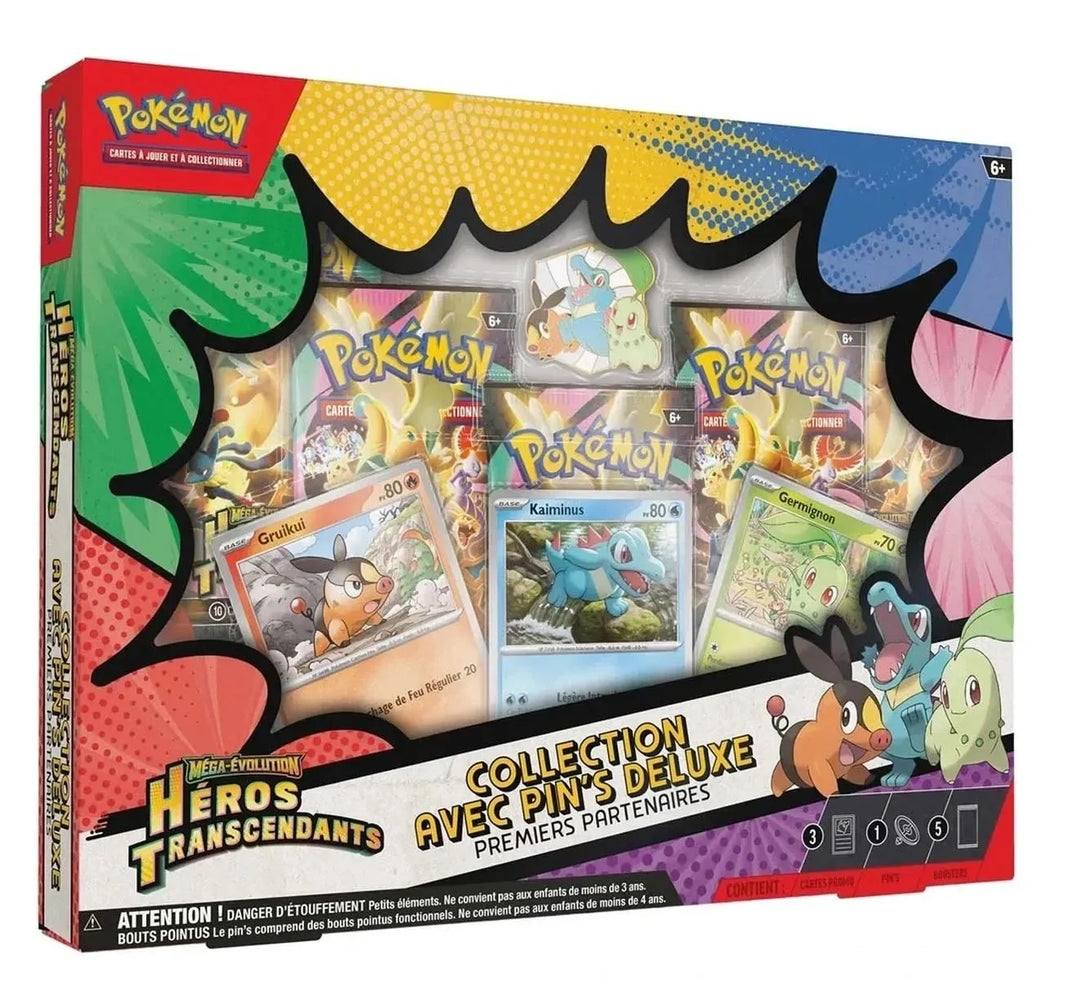 Pokémon - Deluxe Pin Box Héros Transcendants ME 2.5 - FR