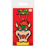 Super Mario - Porte-clés Bowser en caoutchouc 7cm - Nintendo