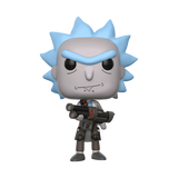 Rick & Morty - Figurine Pop! Rick armé (Weaponized Rick) N°172 - figurine seule