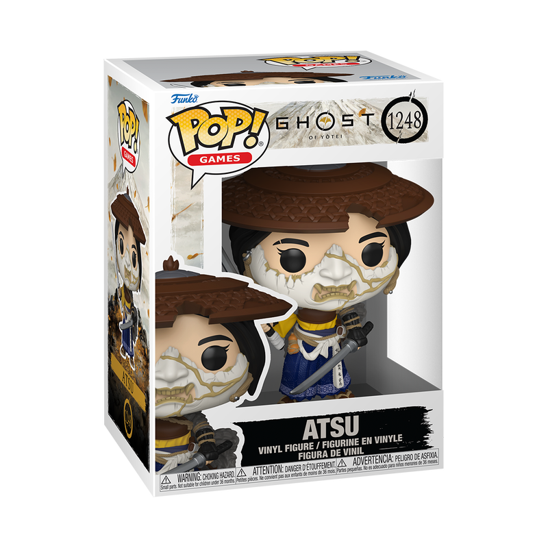 Ghost of Yōtei - Figurine Pop! Atsu N°1248