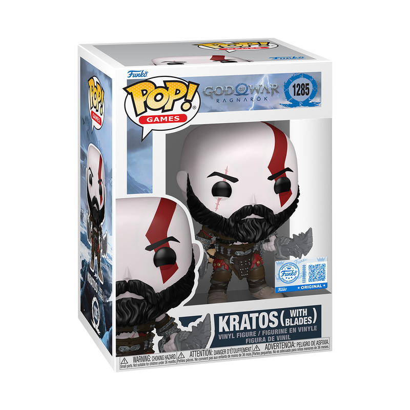 God of War - Figurine Pop! Kratos avec Lames N°1285
