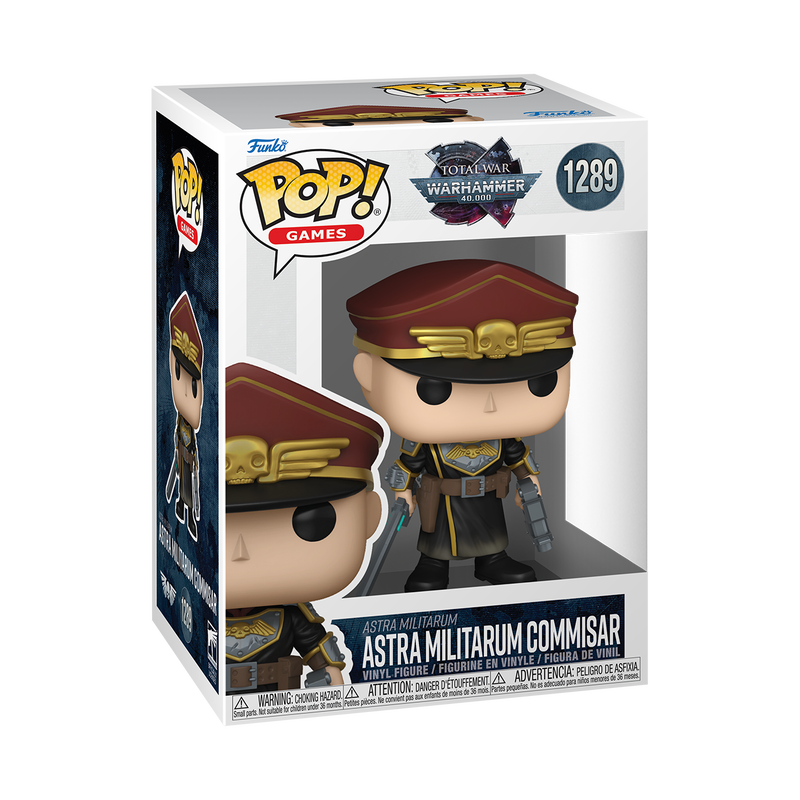 Warhammer 40K - Figurine Pop! Commissaire Astra Militarum N°1289