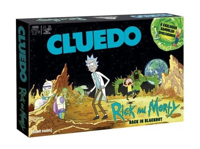 Jeu de société Cluedo Rick & Morty