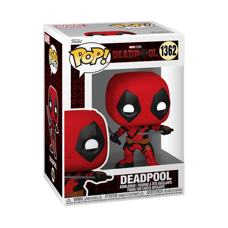 Marvel - Figurine Pop! Deadpool N°1362