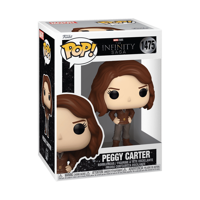Marvel - Figurine Pop! Peggy Carter N°1475 Boîte