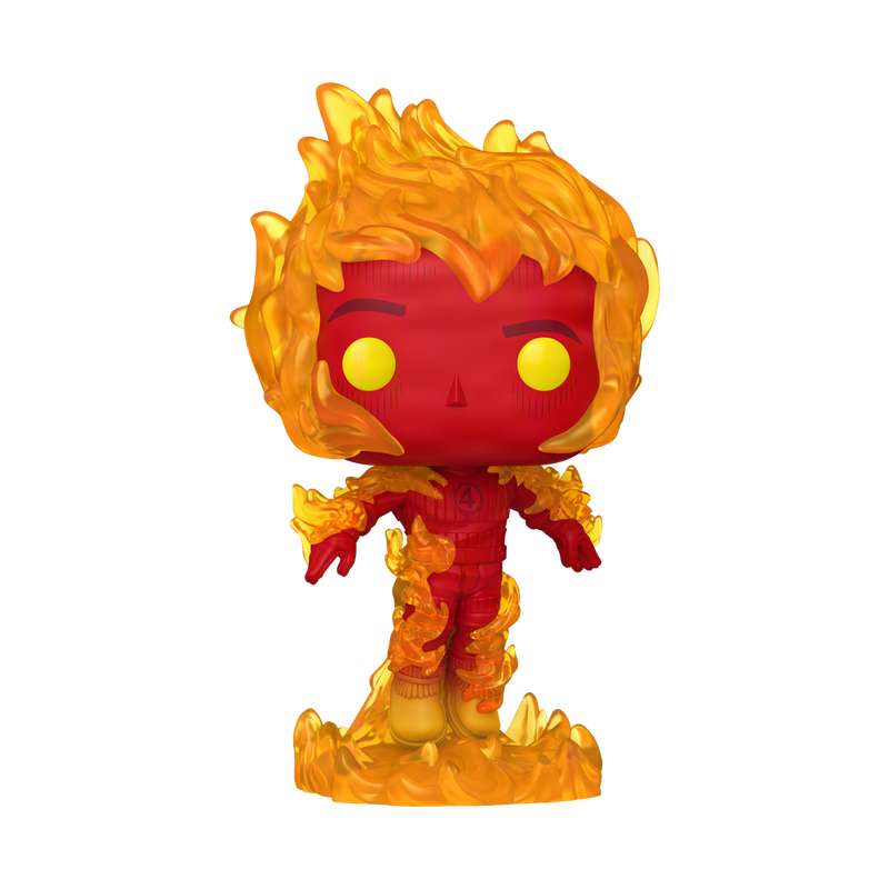 Marvel - Figurine Funko Pop! La Torche Humaine N°1517 Figurine