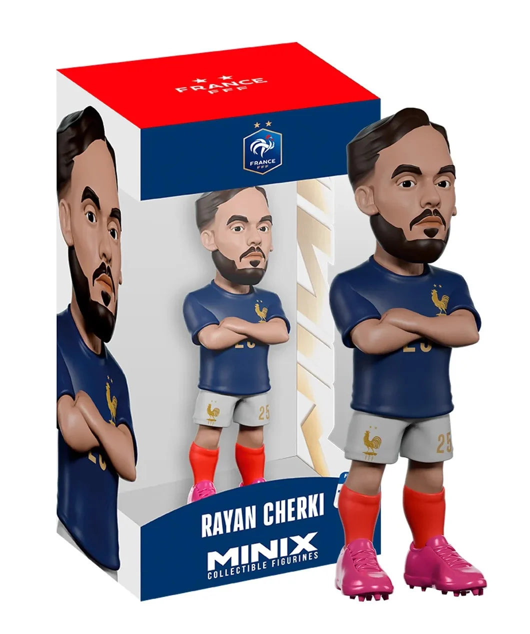 Équipe de France - Figurine Minix Rayan Cherki N°156