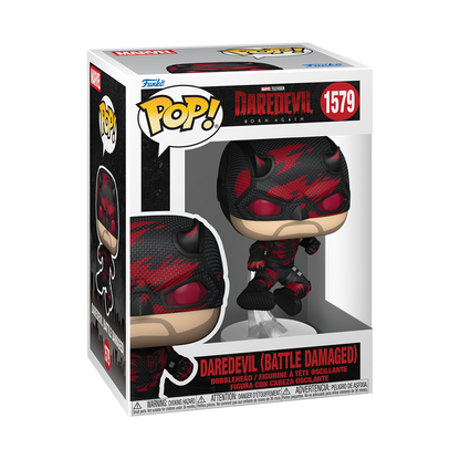 Marvel - Figurine Pop! Daredevil (Endommagé au Combat) N°1579