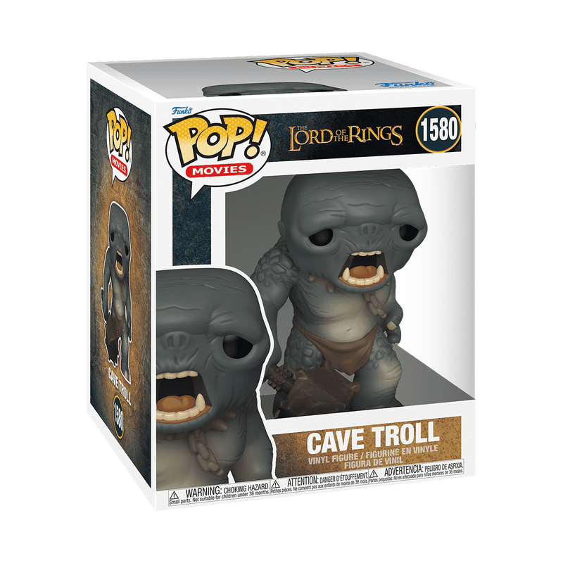 Le Seigneur des Anneaux - Figurine Pop! Super Troll des Cavernes N°1580