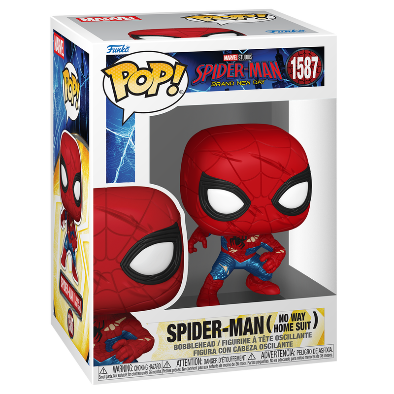 Spider-Man Brand New Day - Pop! Spider-Man (Tenue No Way Home) N°1587