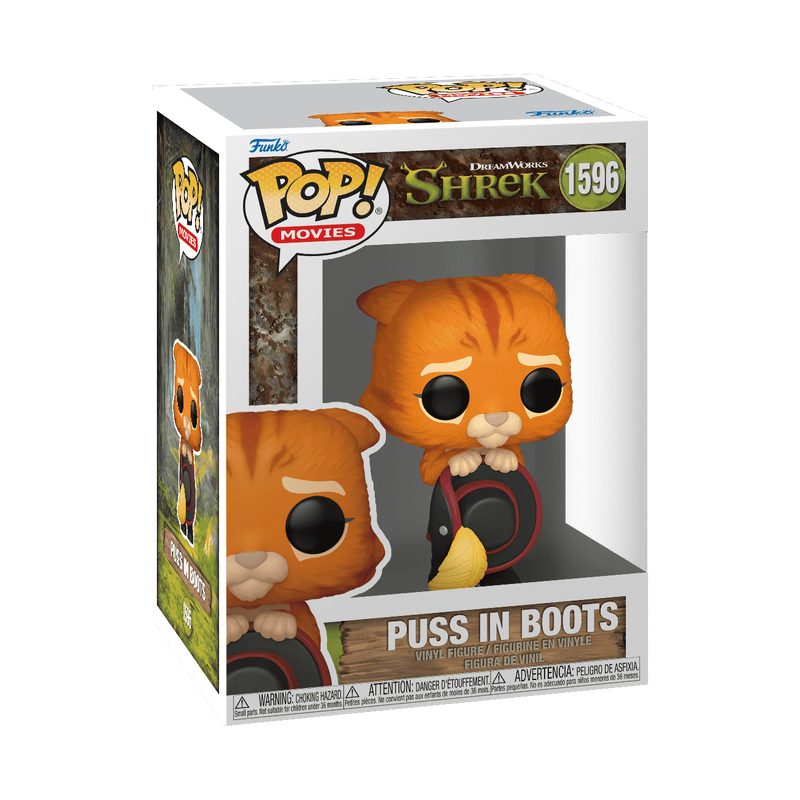 Shrek - Figurine Pop! Le Chat Potté N°1596