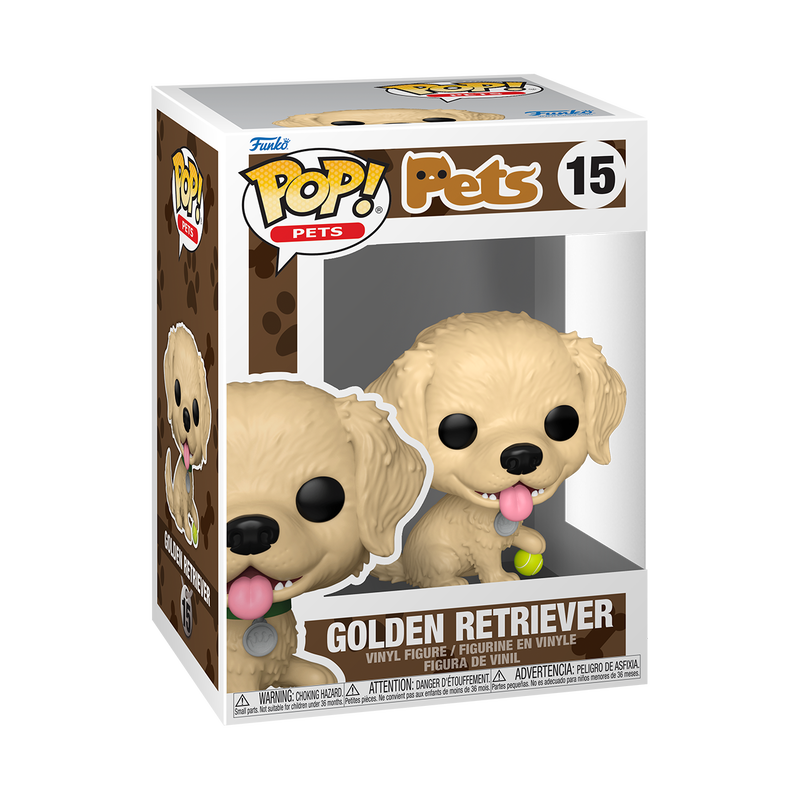 Animaux de Compagnie - Figurine Pop! Golden Retriever N°15