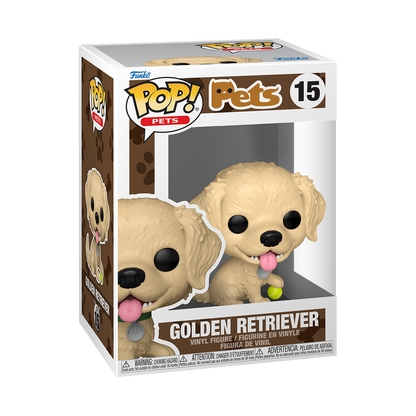 Animaux de Compagnie - Figurine Pop! Golden Retriever N°15