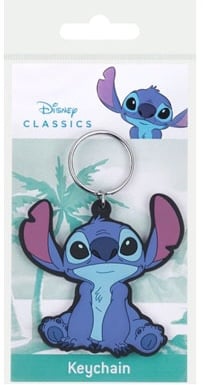 Porte-clés Disney Stitch en caoutchouc 5cm Figurine