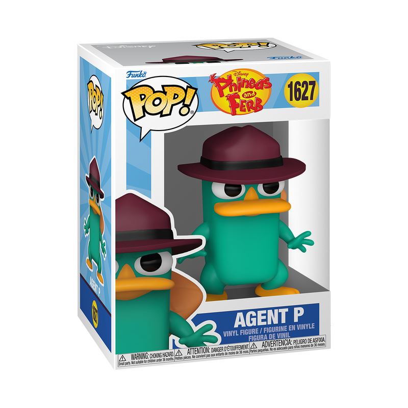 Phinéas & Ferb - Figurine Pop! Agent Perry N°1627