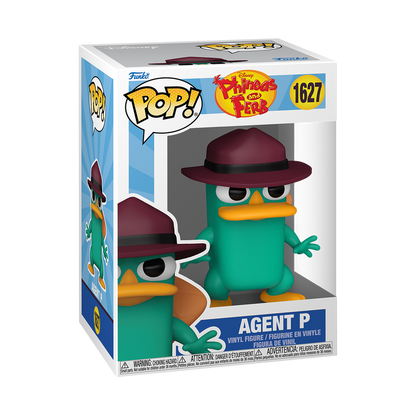 Phinéas & Ferb - Figurine Pop! Agent Perry N°1627