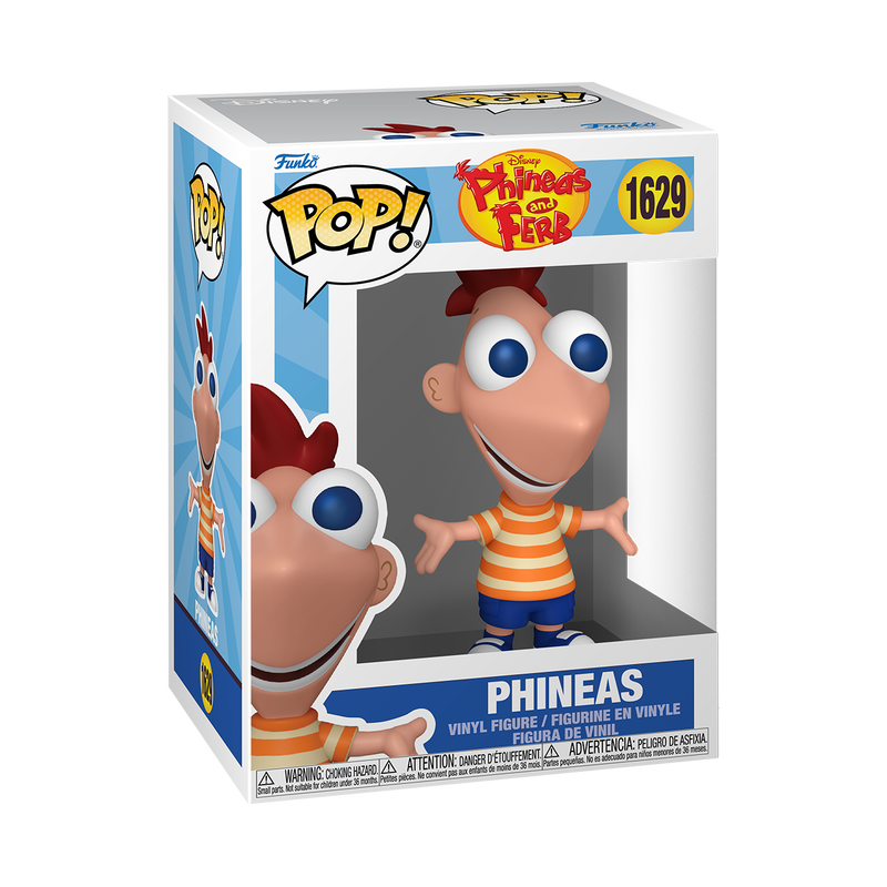Phinéas & Ferb - Figurine Pop! Phinéas N°1629