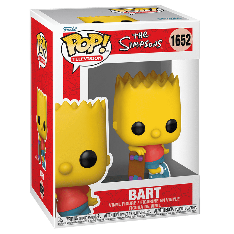 Les Simpson - Figurine Pop! Bart N°1652
