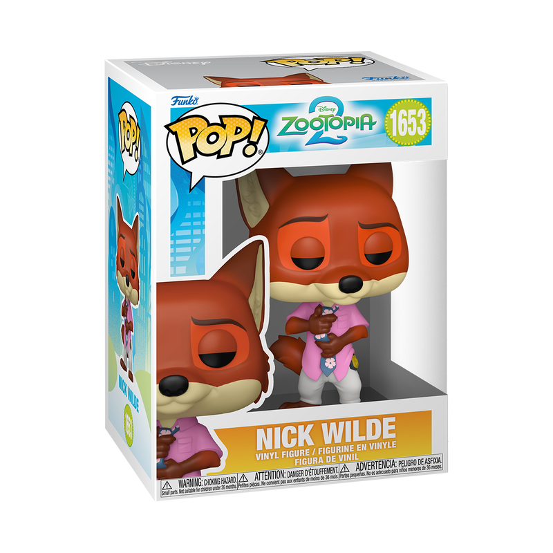 Zootopie 2 - Figurine Pop! Nick Wilde N°1653