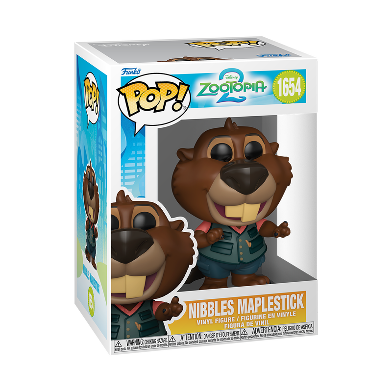Zootopie 2 - Figurine Pop! Nibble Maplestick N°1654