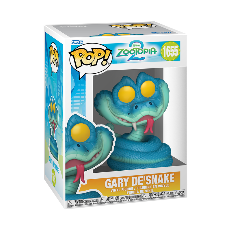 Zootopie 2 - Figurine Pop! Gary De'Snake N°1655