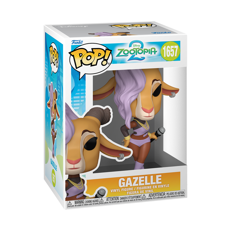 Zootopie 2 - Figurine Pop! Gazelle N°1657
