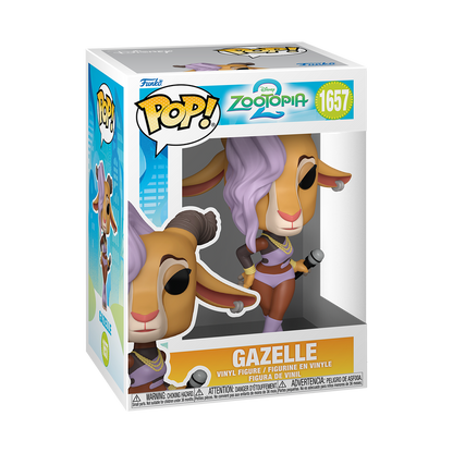 Zootopie 2 - Figurine Pop! Gazelle N°1657