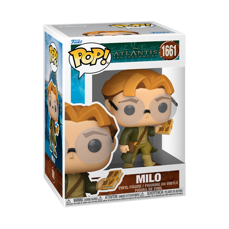 Atlantide L'Empire Perdu - Figurine Pop! Milo N°1661