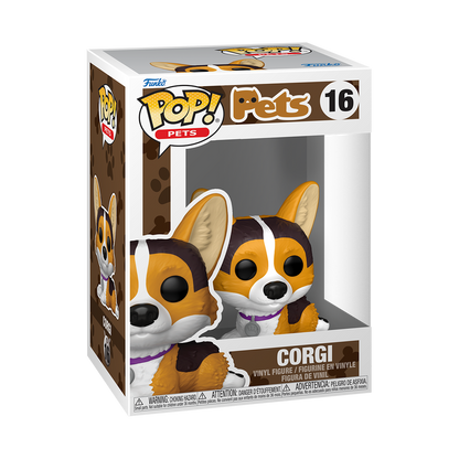 Animaux de Compagnie - Figurine Pop! Corgi N°16