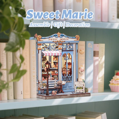 Maison Miniature Sweet Marie DIY - 242 pièces et éclairage LED