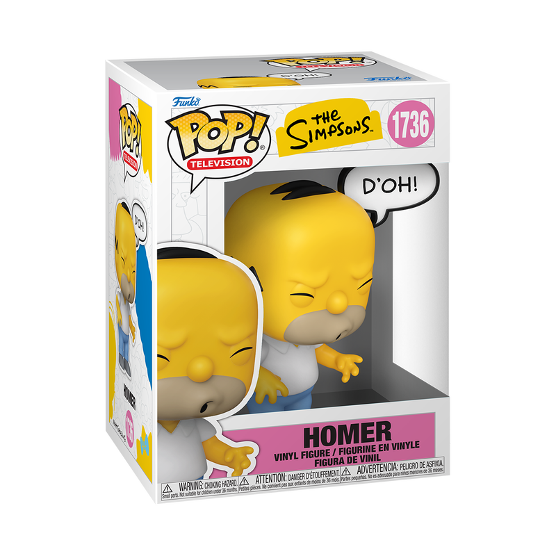 Les Simpson - Figurine Pop! Homer (D’oh!) N°1736