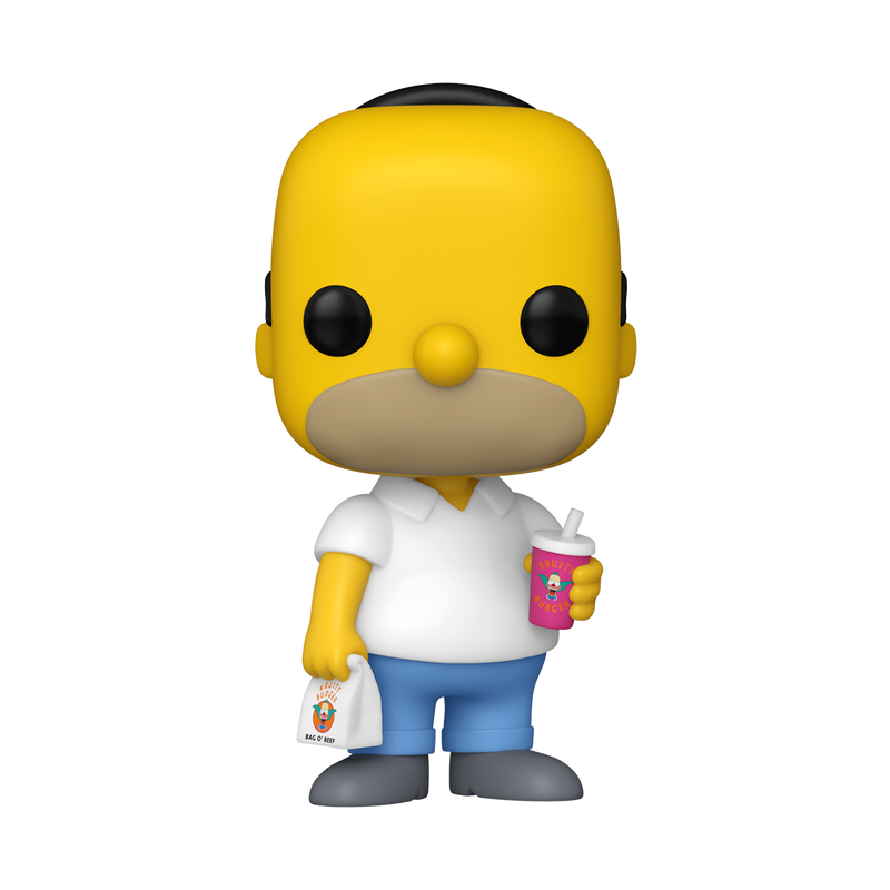 Les Simpson - Figurine Pop! Homer (Krusty Burger) N°1737