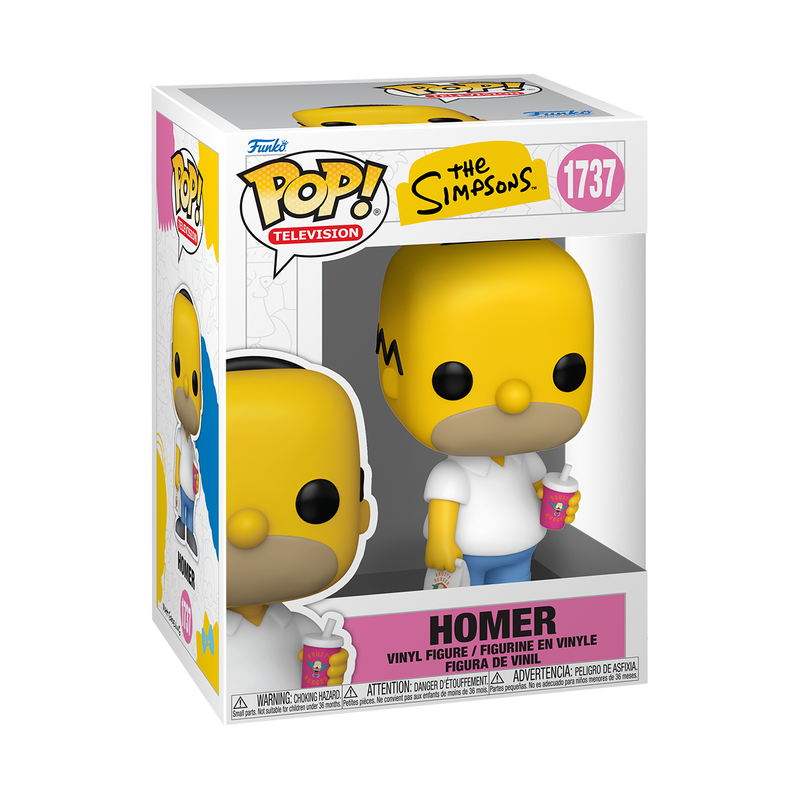 Les Simpson - Figurine Pop! Homer (Krusty Burger) N°1737