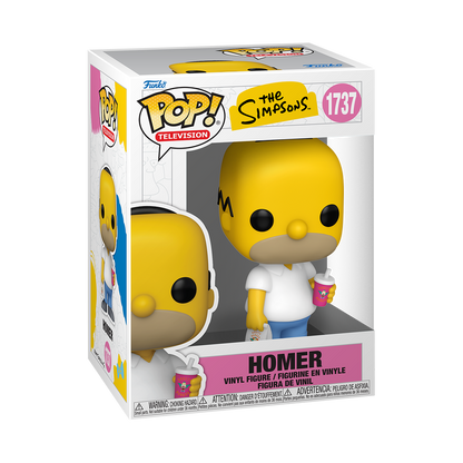 Les Simpson - Figurine Pop! Homer (Krusty Burger) N°1737