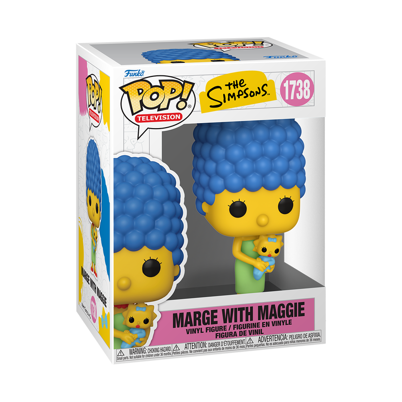 Les Simpson - Figurine Pop! Marge avec Maggie N°1738
