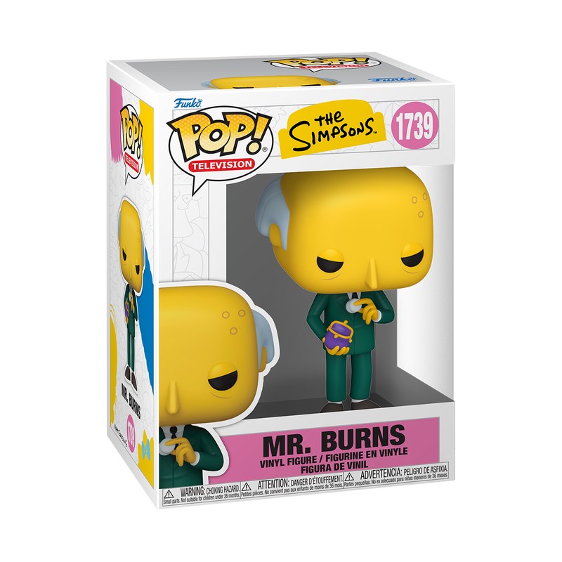 Les Simpson - Figurine Pop! Monsieur Burns N°1739