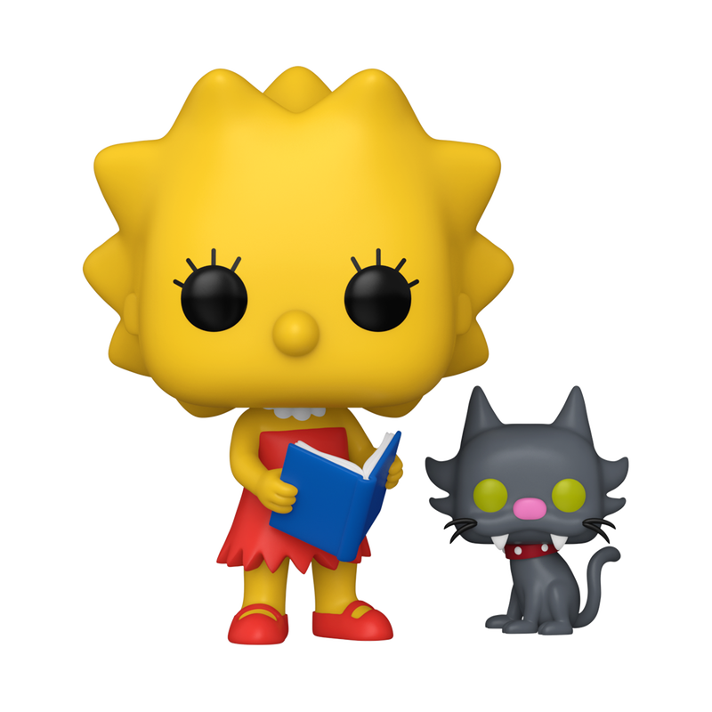 Les Simpson - Figurine Pop! Lisa avec Boule de Neige II N°1740