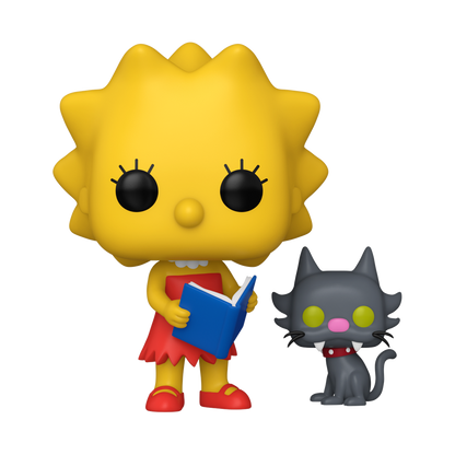 Les Simpson - Figurine Pop! Lisa avec Boule de Neige II N°1740