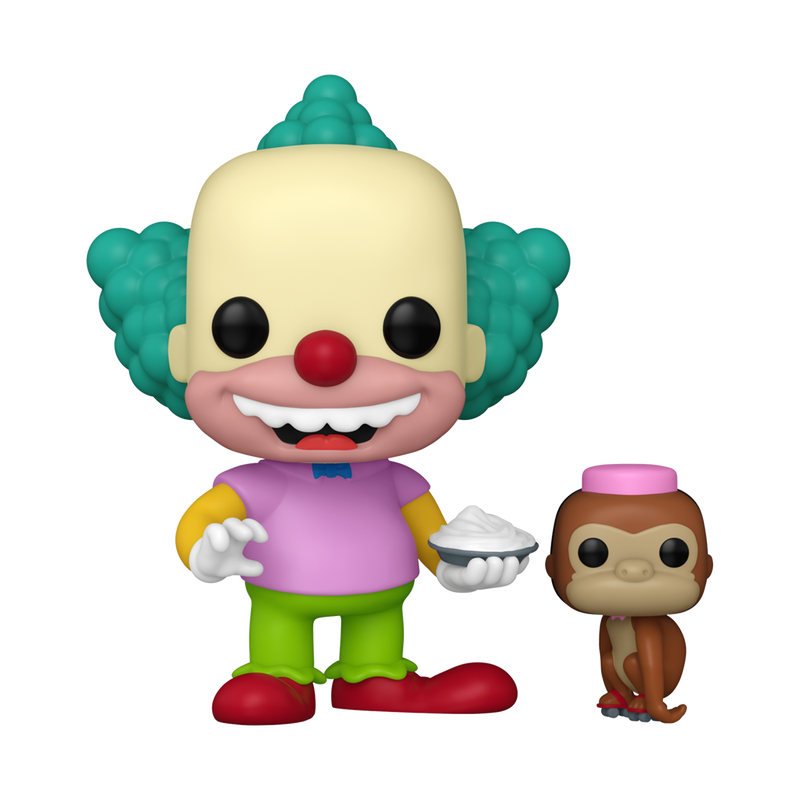 Les Simpson - Figurine Pop! Krusty et Monsieur Teeny N°1741