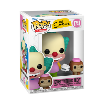 Les Simpson - Figurine Pop! Krusty et Monsieur Teeny N°1741