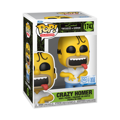 Les Simpson - Figurine Pop! Homer Fou N°1743