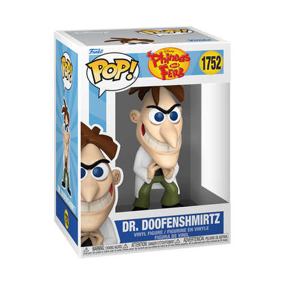 Phinéas & Ferb - Figurine Pop! Dr. Doofenshmirtz N°1752