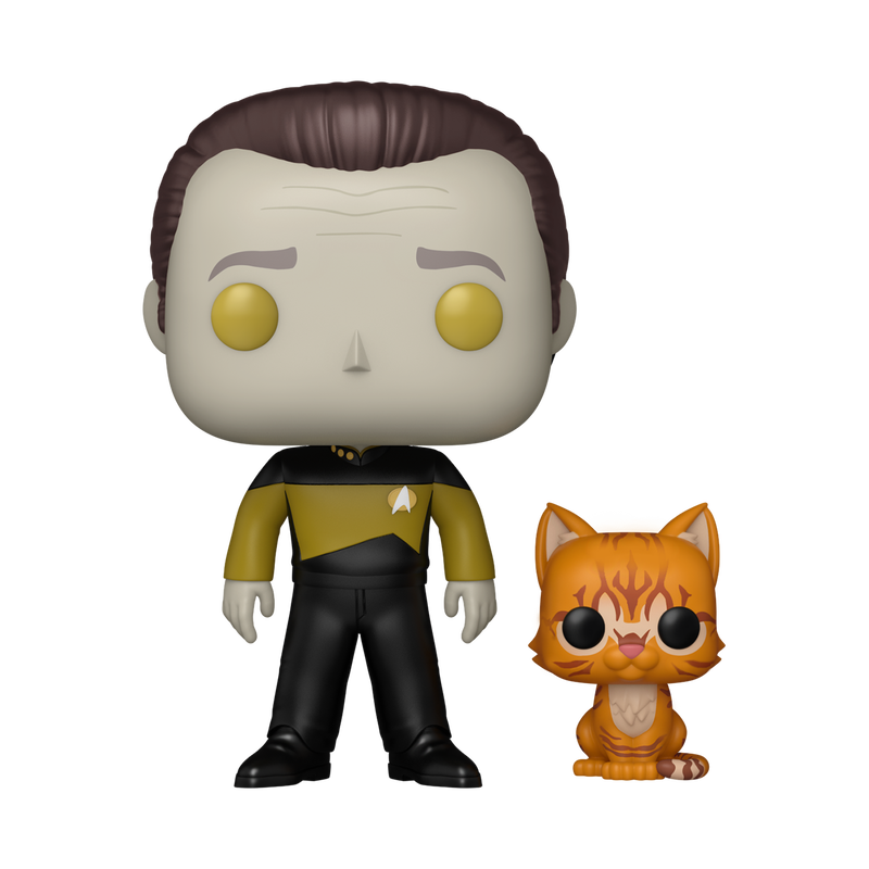 Star Trek : La Nouvelle Génération - Figurine Pop! Data avec Spot N°1755