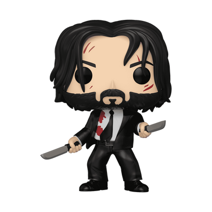 John Wick - Figurine Pop! John Wick avec couteaux N°1763 Face