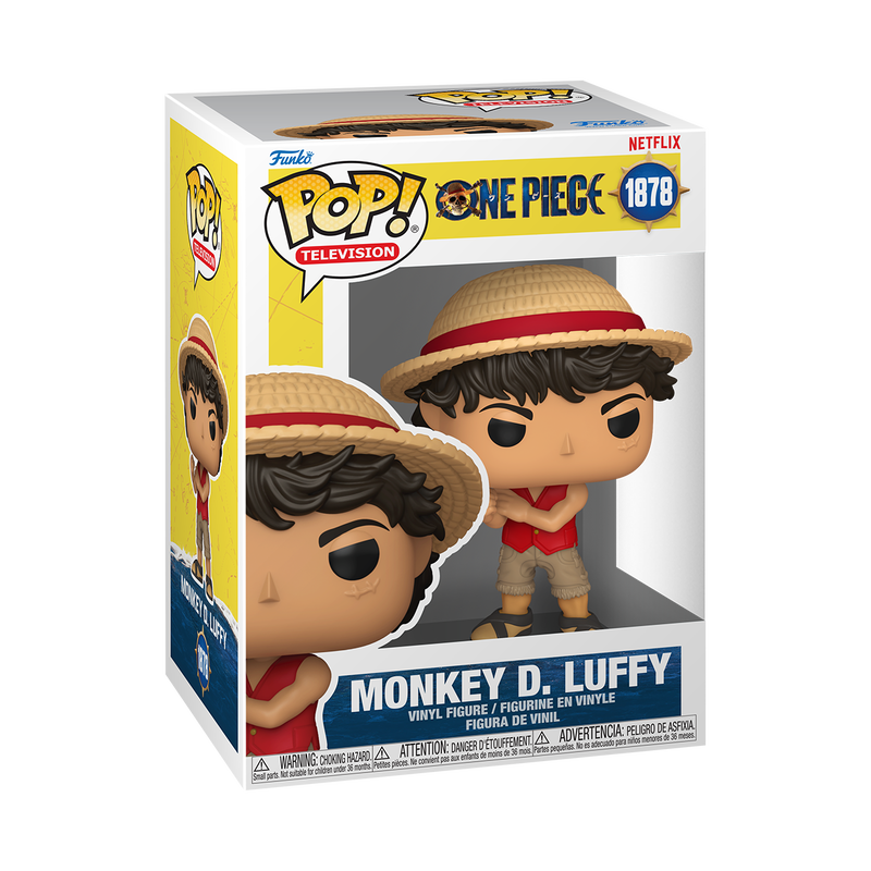 One Piece Netflix - Figurine Pop! Monkey D. Luffy N°1878